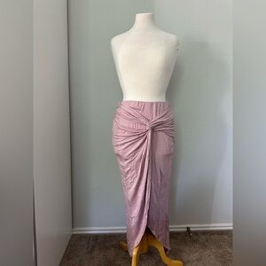 Heart & hips open front skirt